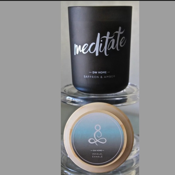DW HOME CANDLE MEDITATE SAFRON AMBER RICHLY SCENT NEW - Picture 2 of 4